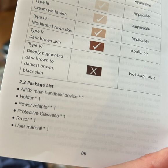 Jitesy IPL AP32 Handheld Hair Removal Device - Picture 7 of 7